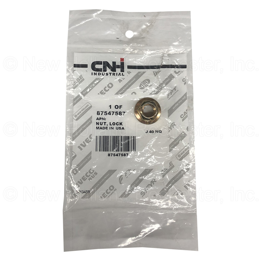 New Holland Lock Nut Part # 87547587