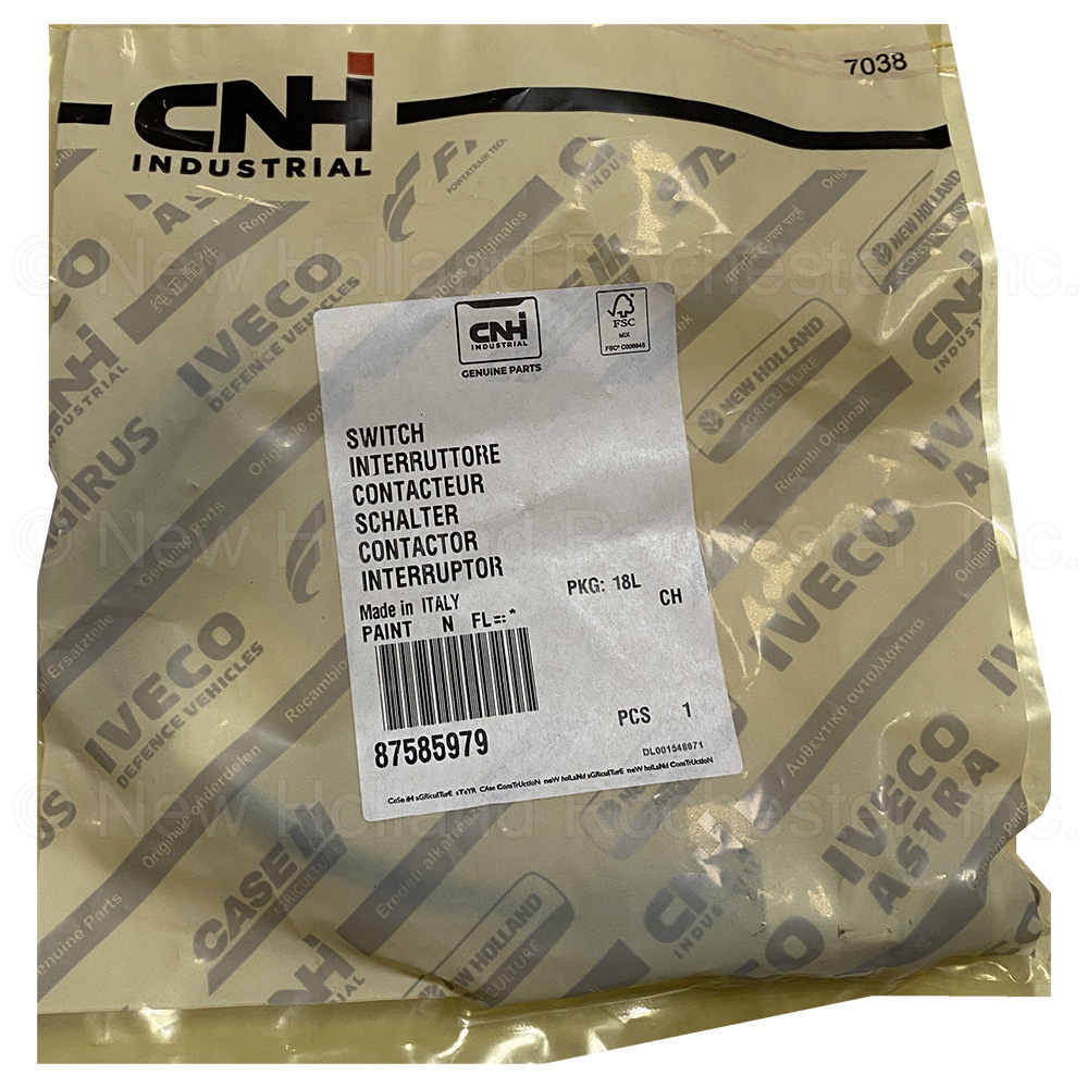New Holland Switch Part # 87585979 - Image 2