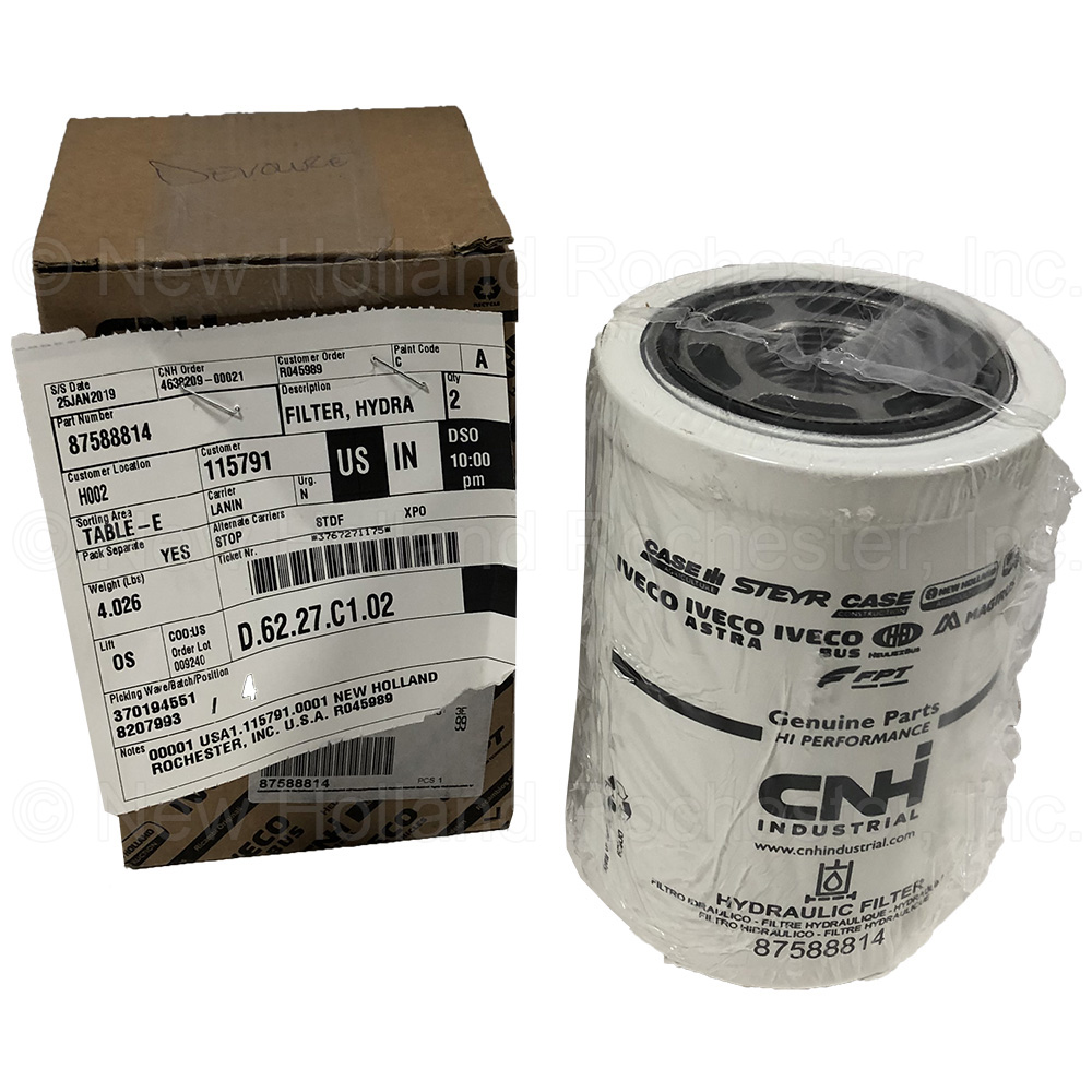 thumbnail image 2 of New Holland Hydraulic Oil Filter Part # 84581942 Genuine OEM 2 of 2