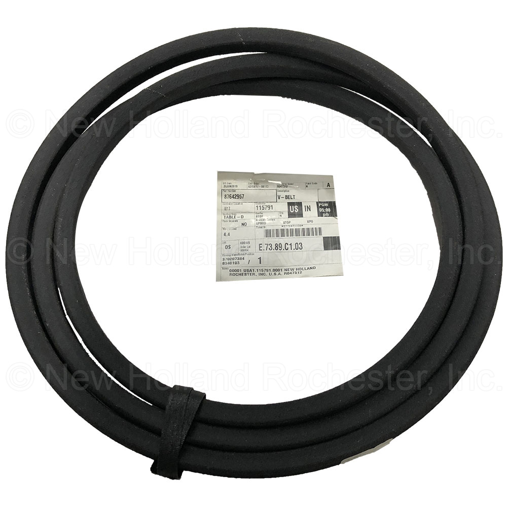 New Holland V-Belt Part # 87642957