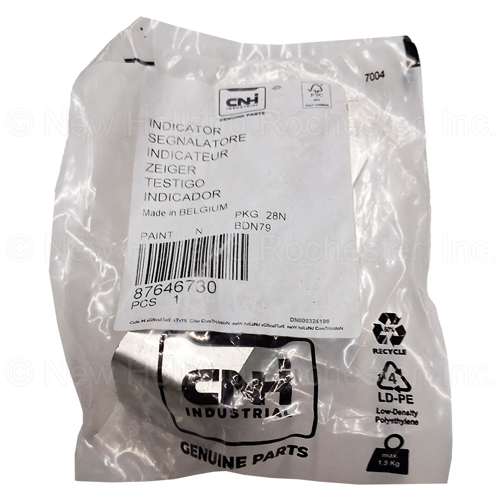 New Holland Indicator Part # 87646730