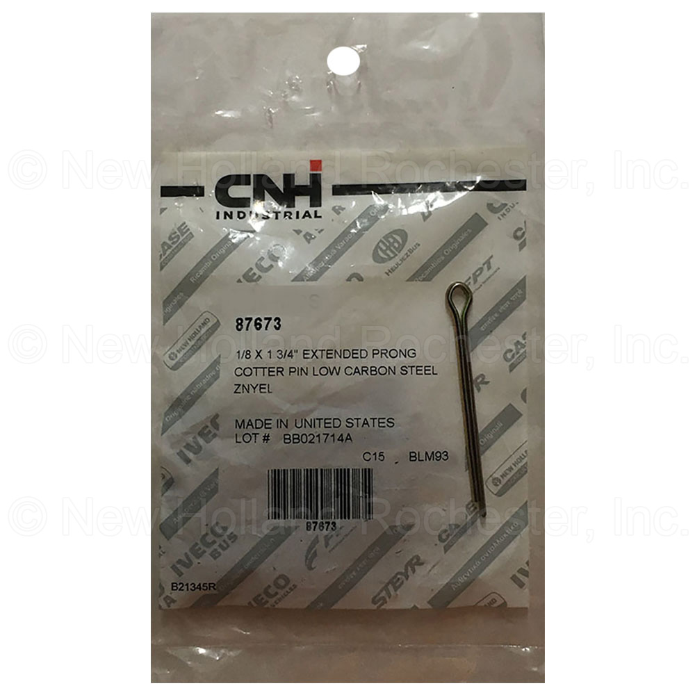New Holland Split Pin Part # 87673
