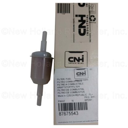 New Holland Fuel Filter Part # 87675543