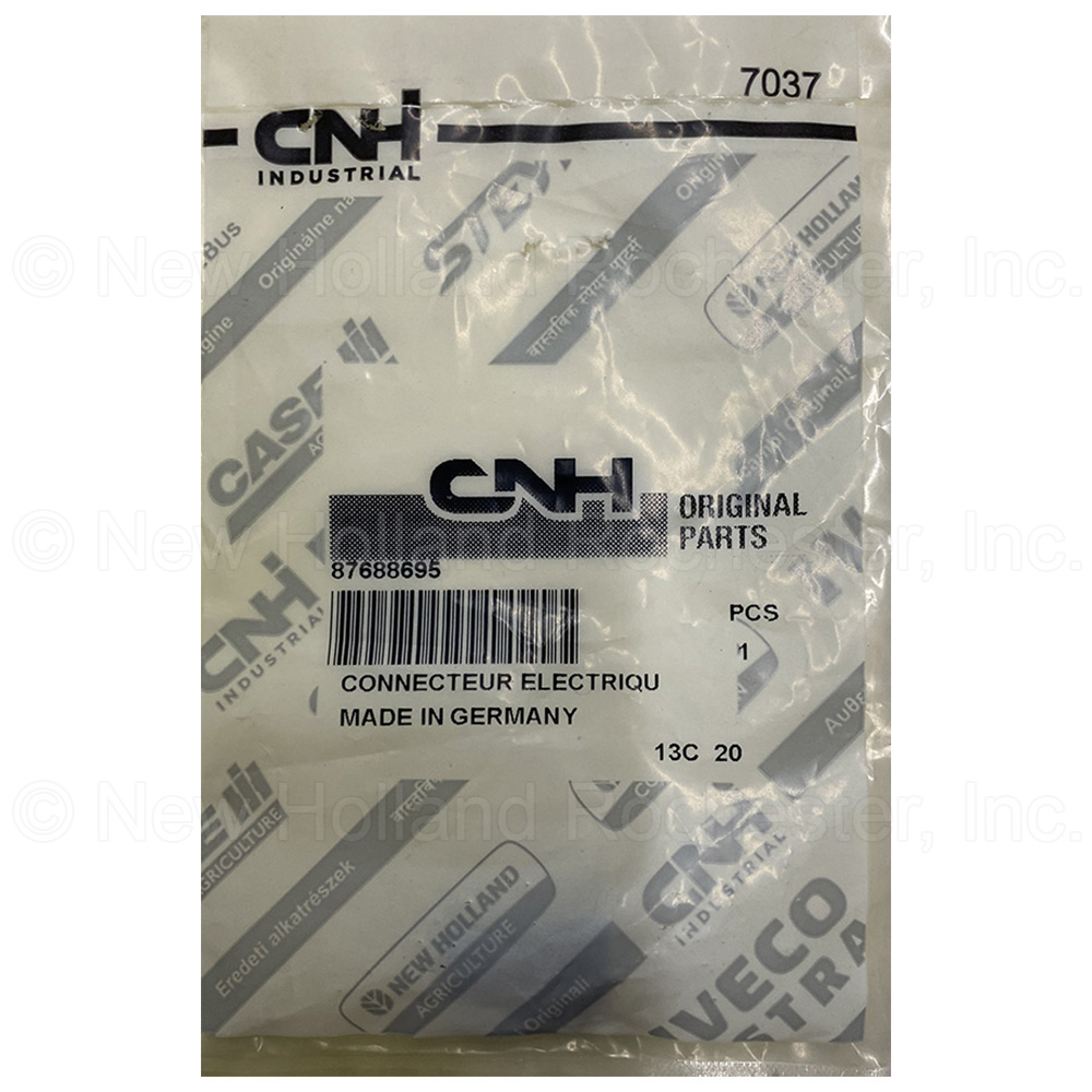 New Holland Connector Part # 87688695 - Image 2