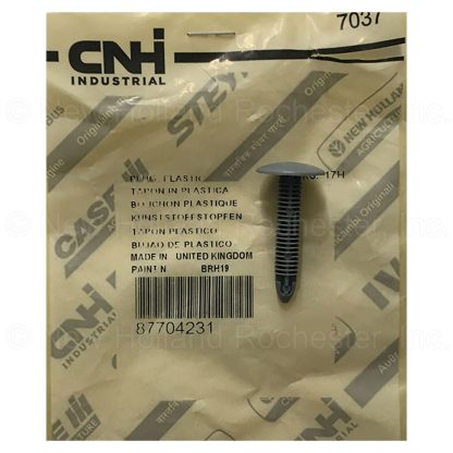 New Holland Plastic Plug Part # 87704231