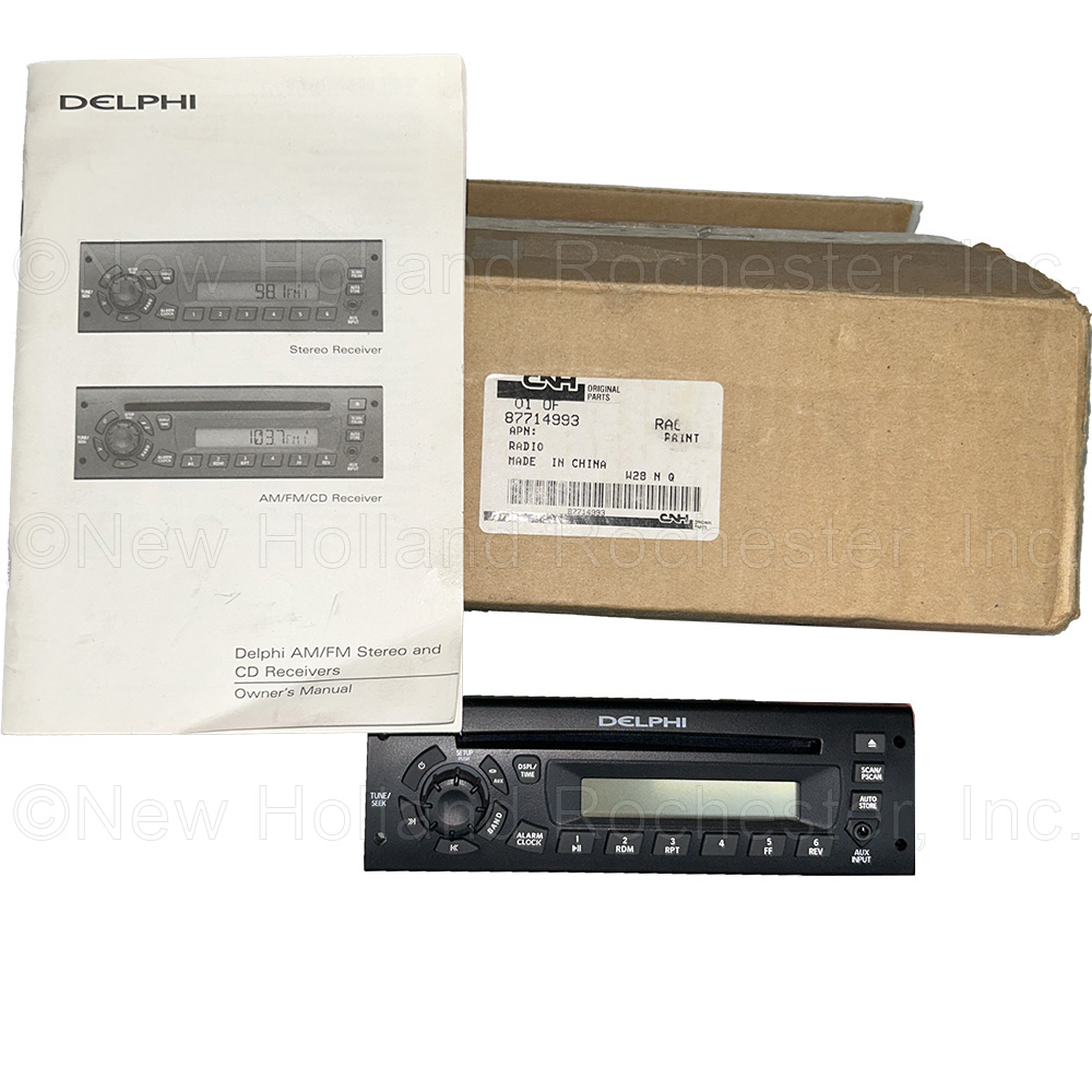 New Holland Radio Part # 87714993