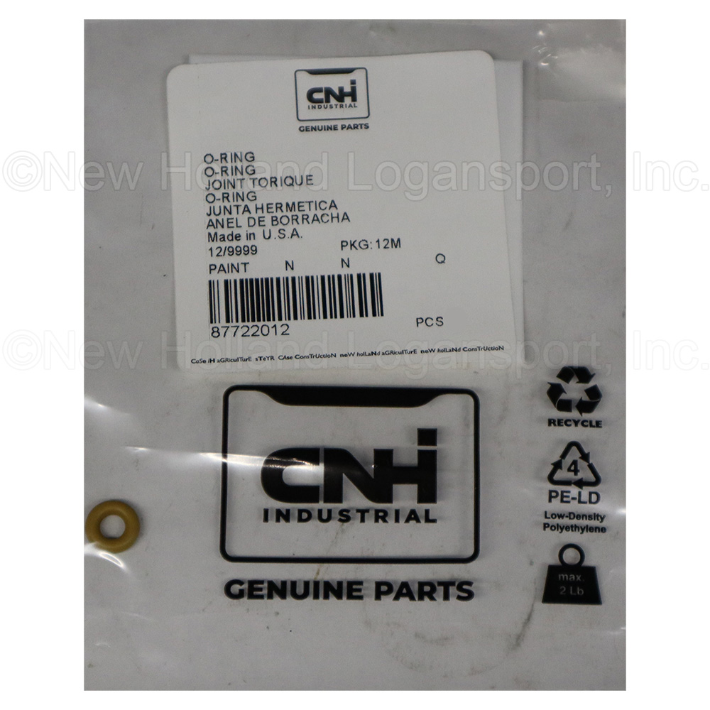 New Holland O-Ring Part # 87722012