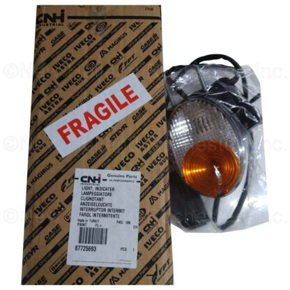 New Holland Indicator Light Part # 87725693