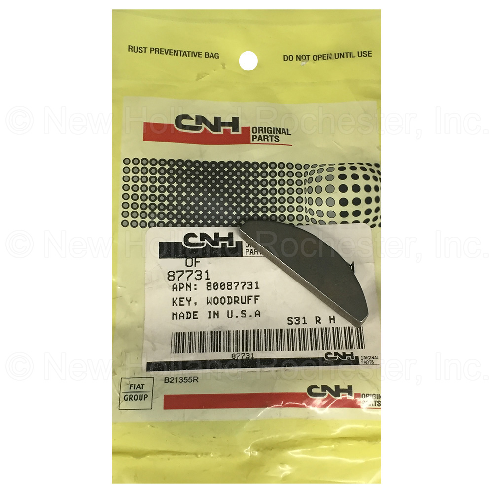 New Holland Woodruff Key Part # 87731