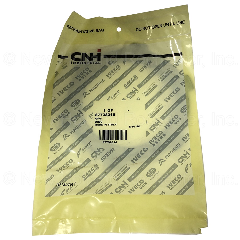 New Holland Disc Part # 87738316 - Image 3