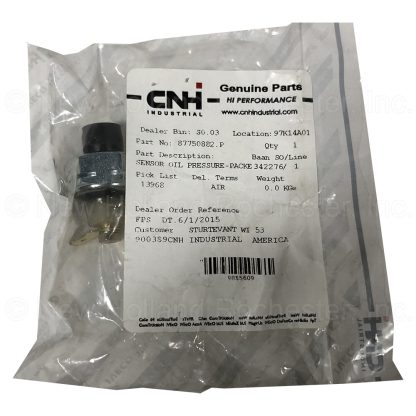 New Holland Pressure Switch Part # 87750882