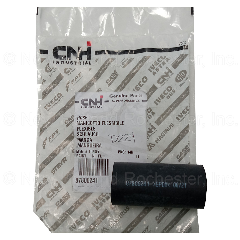 New Holland Flexible Hose Part # 87800241