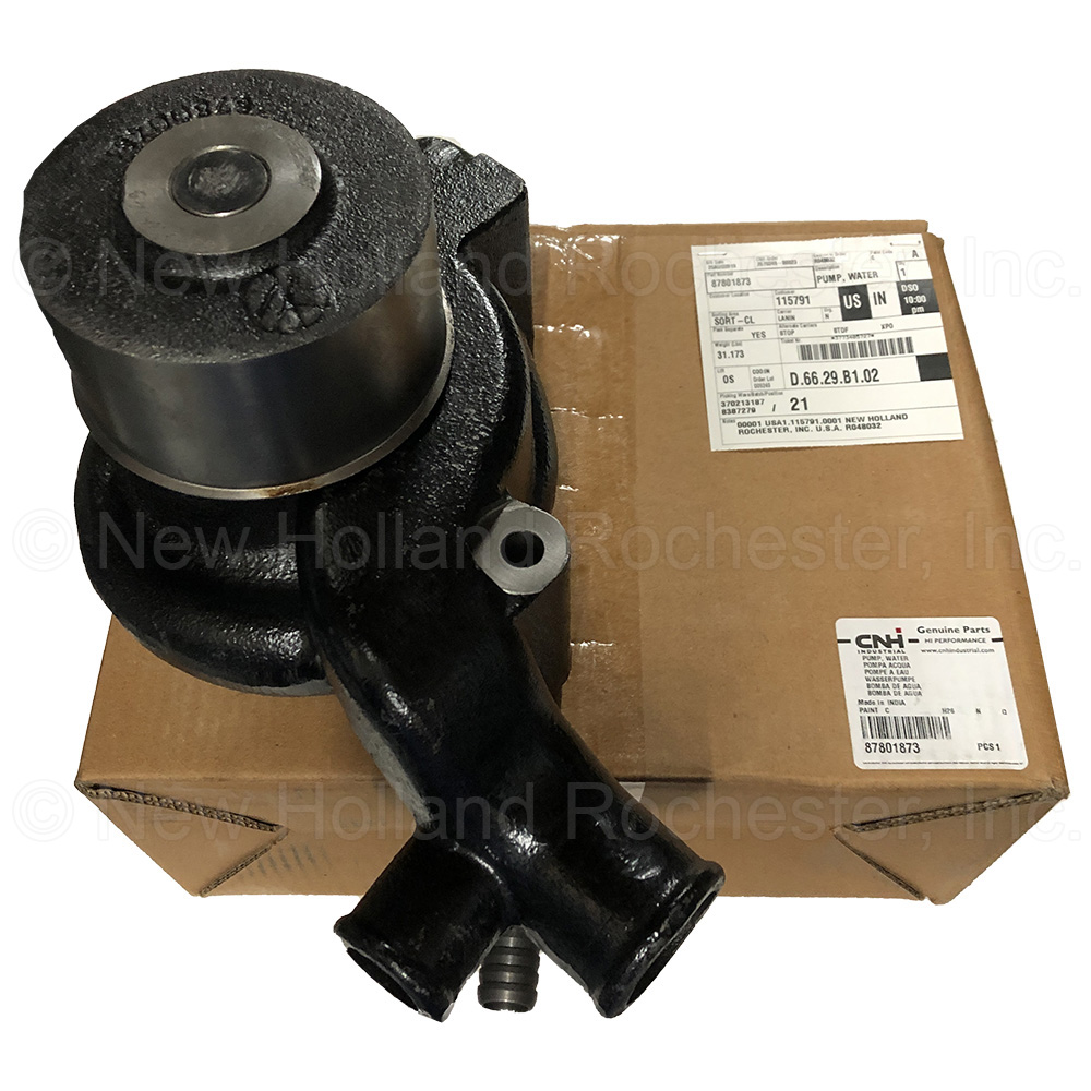 New Holland Water Pump Part # 87801873 - Image 3