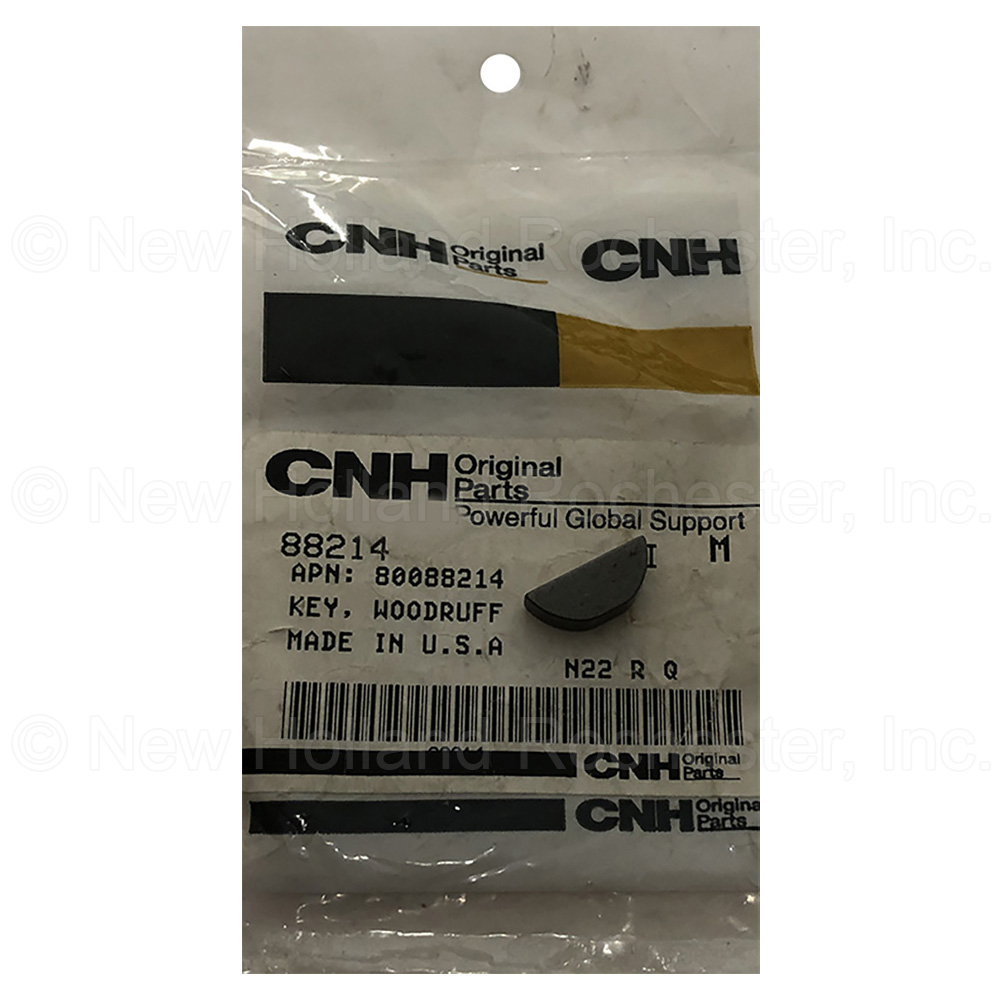 New Holland Woodruff Key Part # 88214