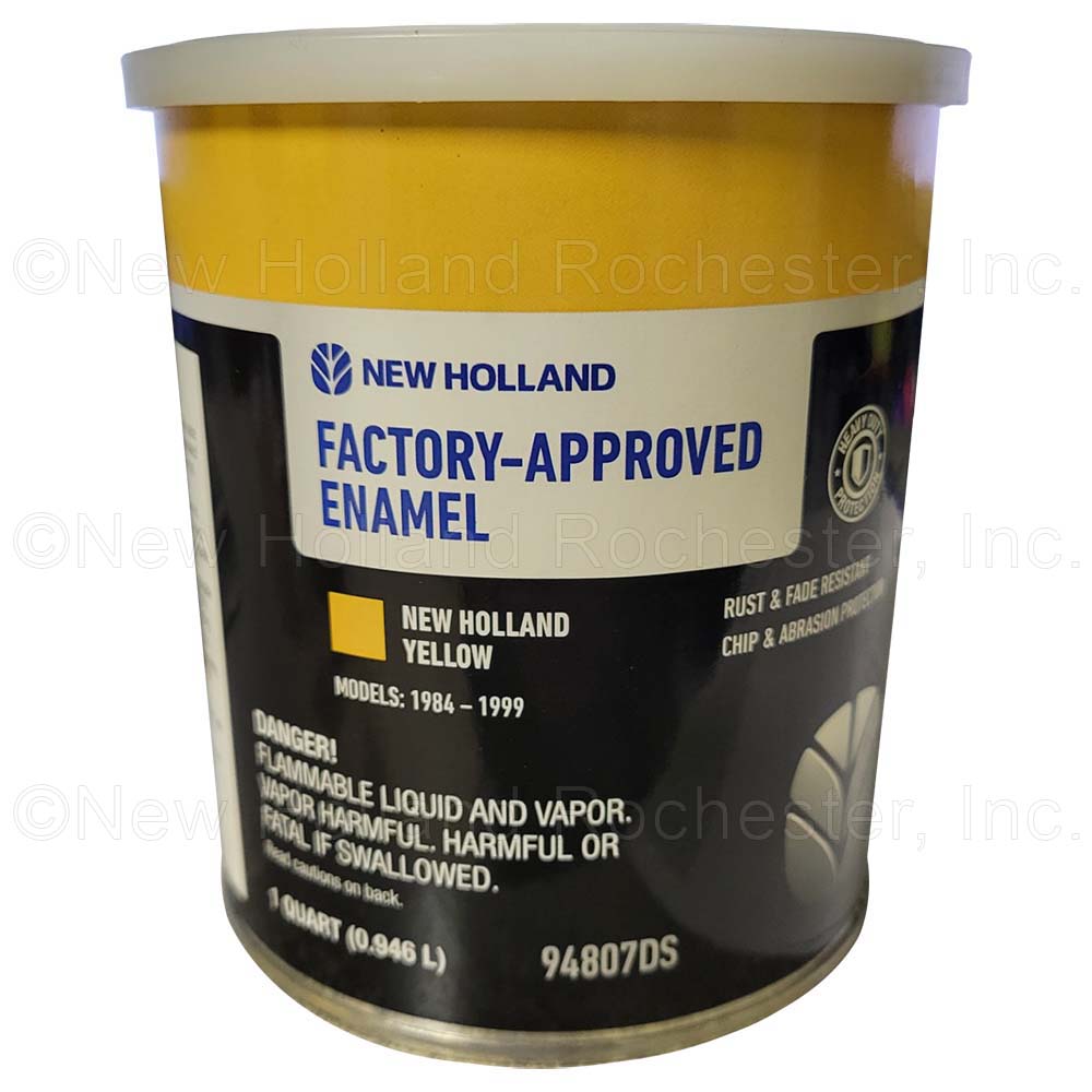 New Holland Yellow Enamel (84/99) Paint 1 Qt Part # 94807DS