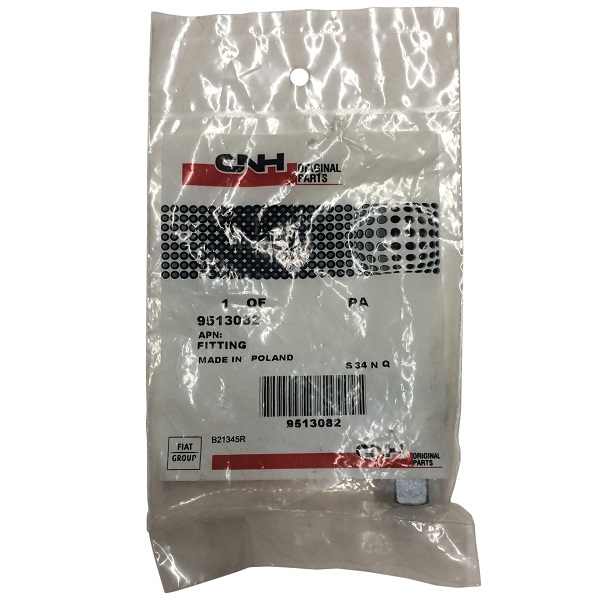 New Holland Hyd Fitting Part # 9513082 - Image 2