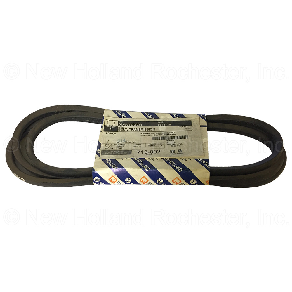 New Holland Transmission Belt Part # 9613719