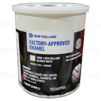 New Holland Blanco White (1994-Current) 1-Qt Paint Part # 9624699DS