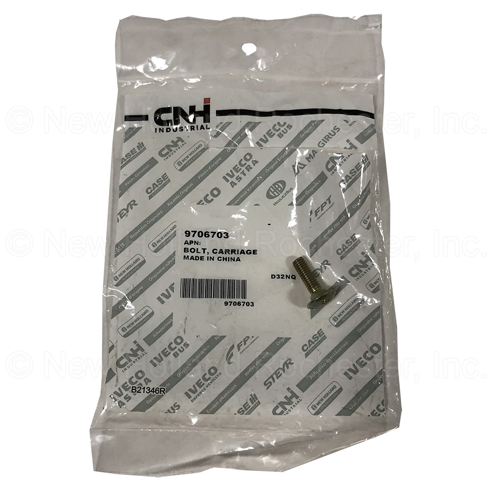 New Holland Carriage Bolt Part # 9706703