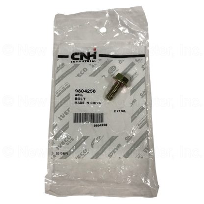 New Holland M8 x 1.25 x 20mm Cl 8.8 Flange Bolt Part # 9804258