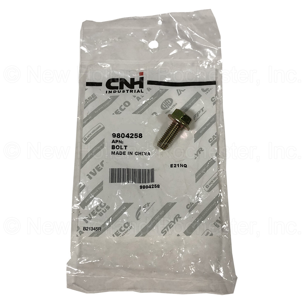 New Holland M8 x 1.25 x 20mm Cl 8.8 Flange Bolt Part # 9804258