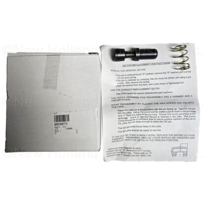 New Holland Pin Kit Part # 9809670