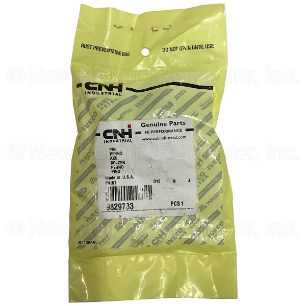 New Holland Pin Part # 9829733 - Image 2