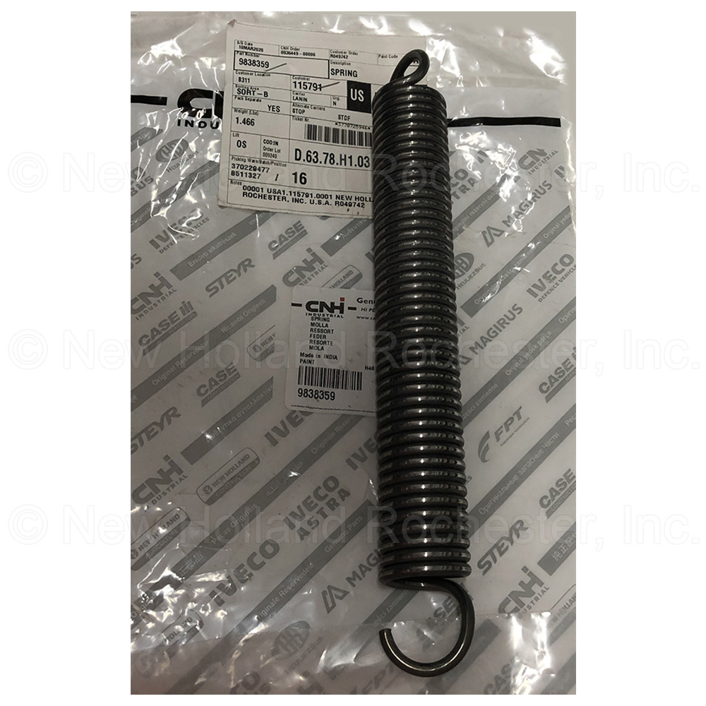 New Holland Spring Part # 9838359