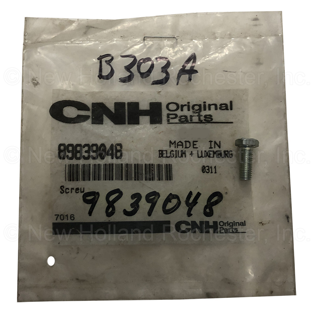 New Holland Screw Part # 9839048