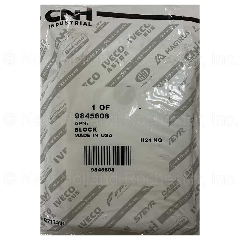 New Holland Block Part # 9845608 - Image 2