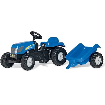 New Holland T7040 Pedal Tractor w/ Trailer Part # ART013074