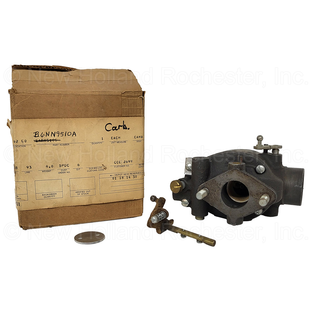 Stevens Lake Parts Carburetor For Ford New Holland 600 Series Tractors - Replaces B4NN9510A, TSX580