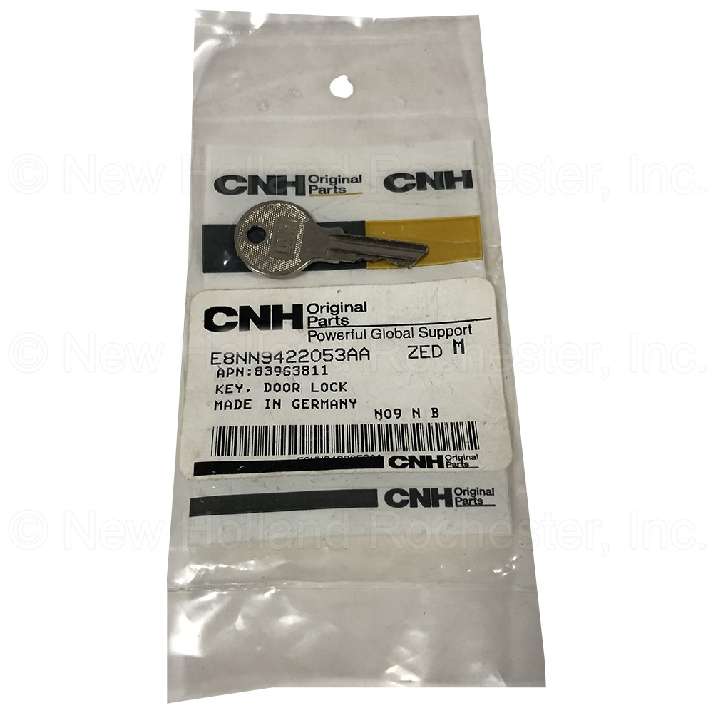 New Holland Door Lock Key Part # E8NN9422053AA