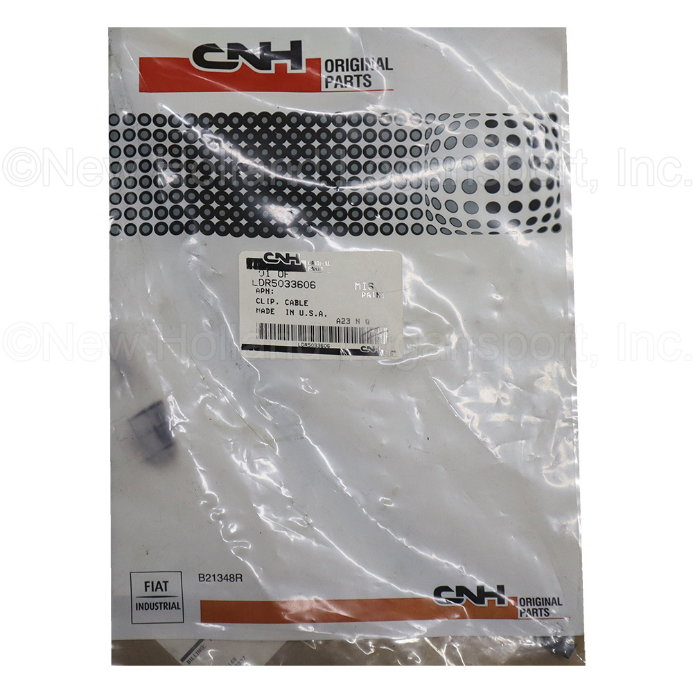 New Holland Cable Clip Part # LDR5033606 - Image 2