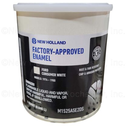 New Holland White Enamel Paint 1 Qt Part # M1525ASE2DS