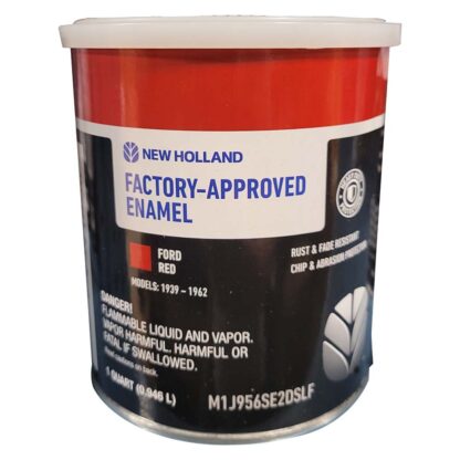New Holland Ford Red (1939-1962) Enamel Paint 1 Qt Part # M1J956SE2DSLF