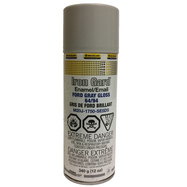 New Holland Ford Gray Gloss Spray Paint Part # M20J1750SE5DS - New