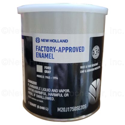 New Holland Ford Gray (1965-1994) Paint 1 Qt Part # M20J1750SE2DS