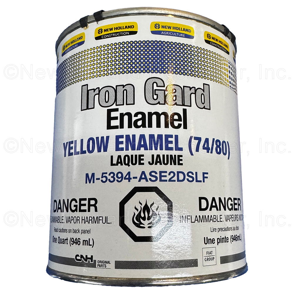 New Holland Ford Yellow (1967-1980) Enamel 1-Qt Paint Part # M5394ASE2DSLF