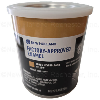Ford New Holland CE Yellow Industrial (1981-1999) 1-Qt Paint Part # M5771ASE2DS