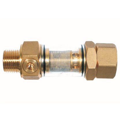 New Holland 1/2" MNPT x 3/4" FGHT Inlet Filter Part # MCNH300055