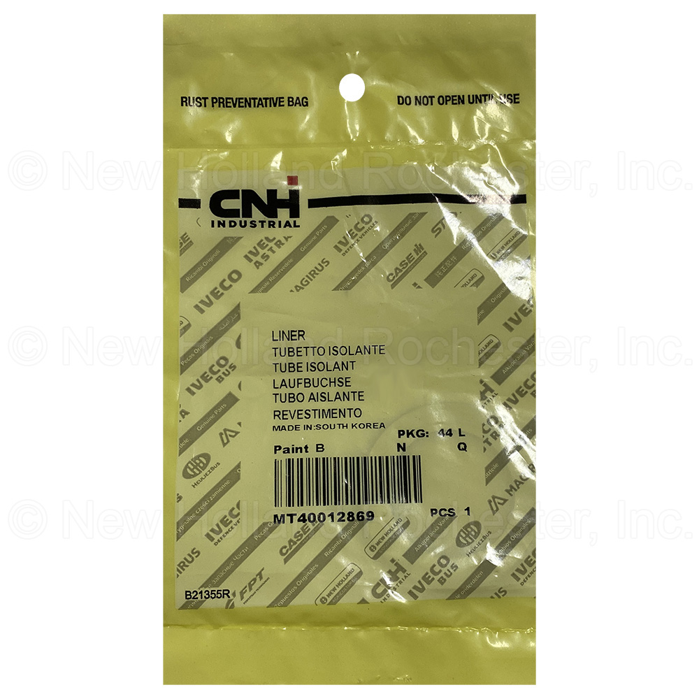 New Holland Liner Part # MT40012869 - Image 2
