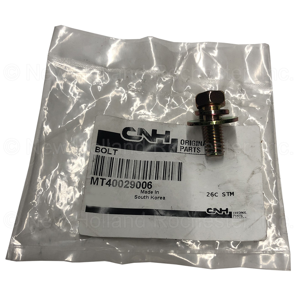 New Holland Bolt Part # MT40029006