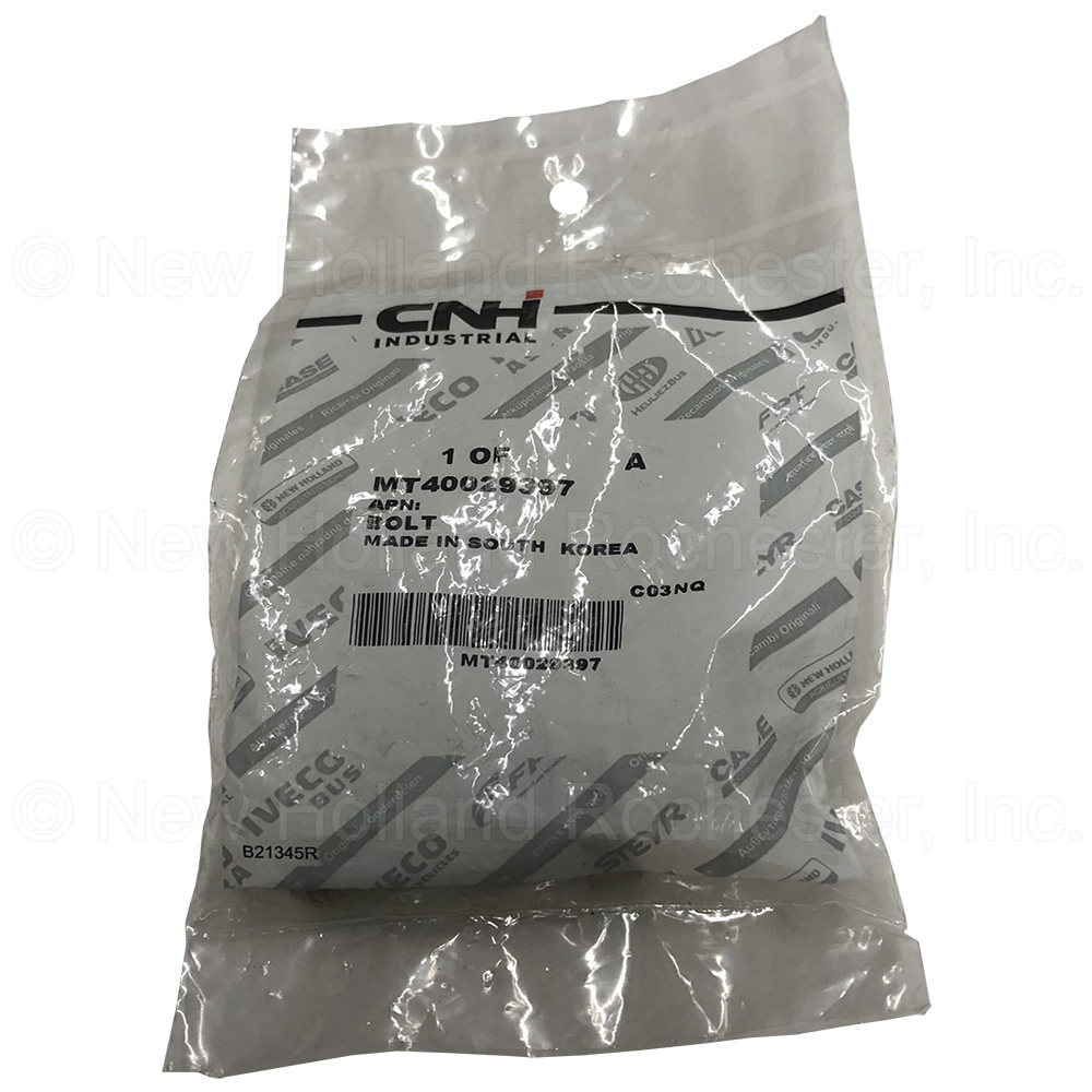 New Holland Bolt Part # MT40029397 - Image 3