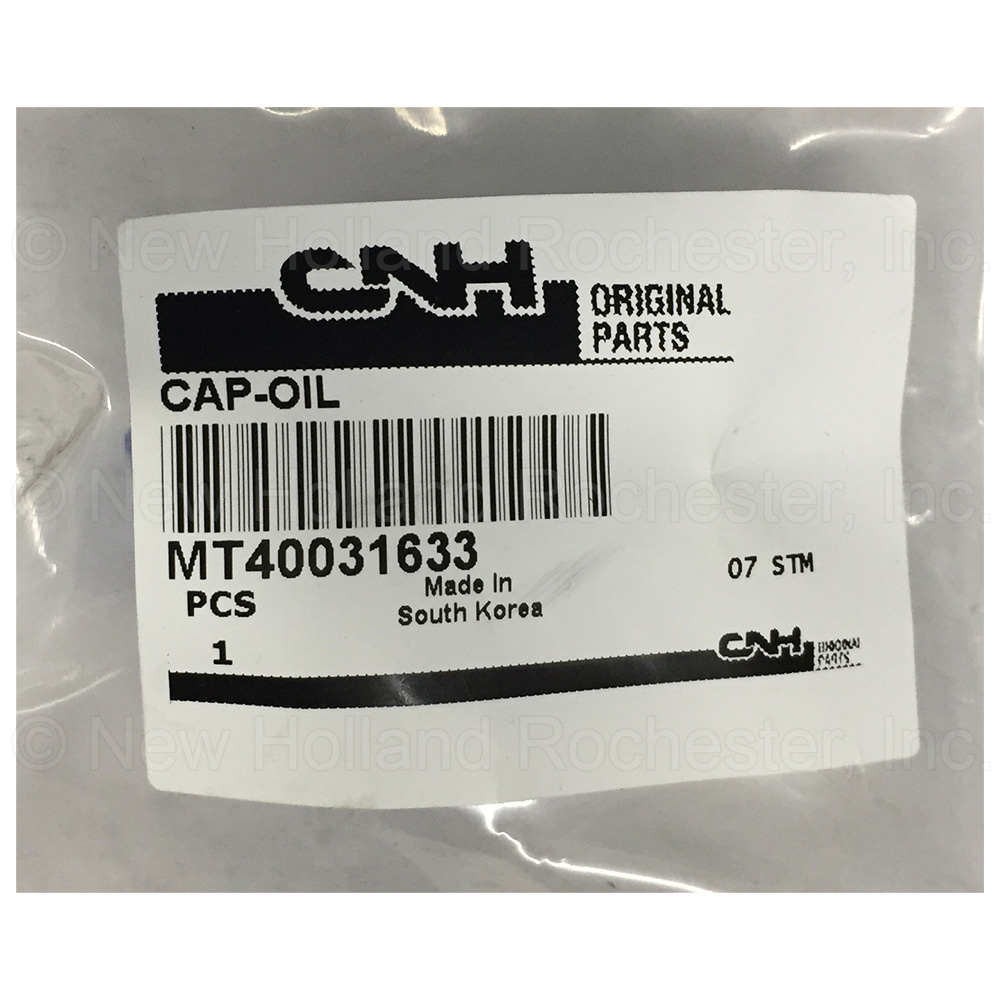 New Holland Cap Part # MT40031633 - Image 2