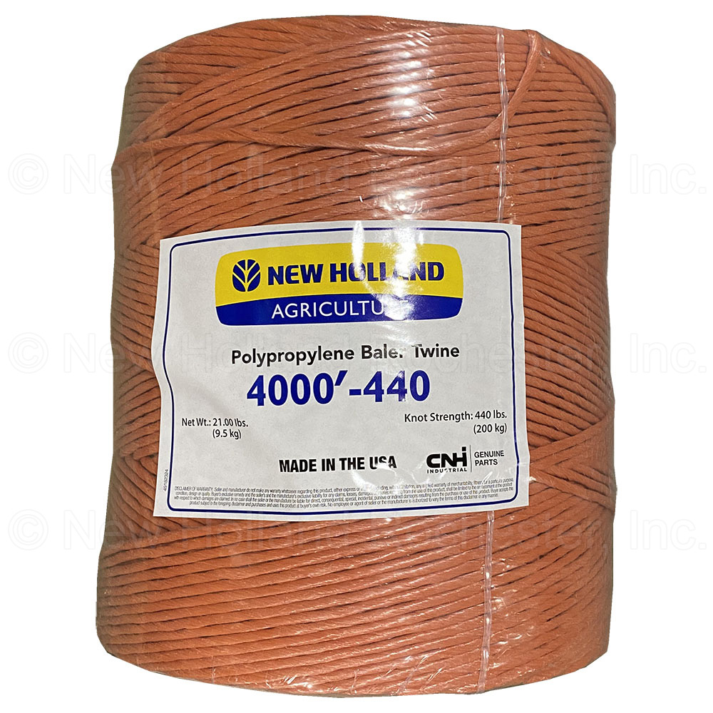 New Holland 4,000ft x 440 Knot Strength Plastic Twine Part # NH4000X440NB -  New Holland Rochester