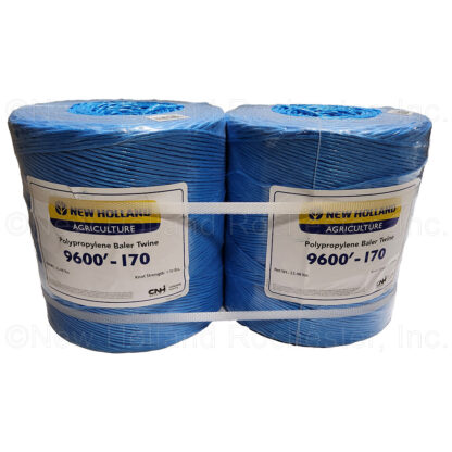 New Holland 9,600ft Long x 170 Knot Strength Blue Plastic Twine Part # NH9600X170B