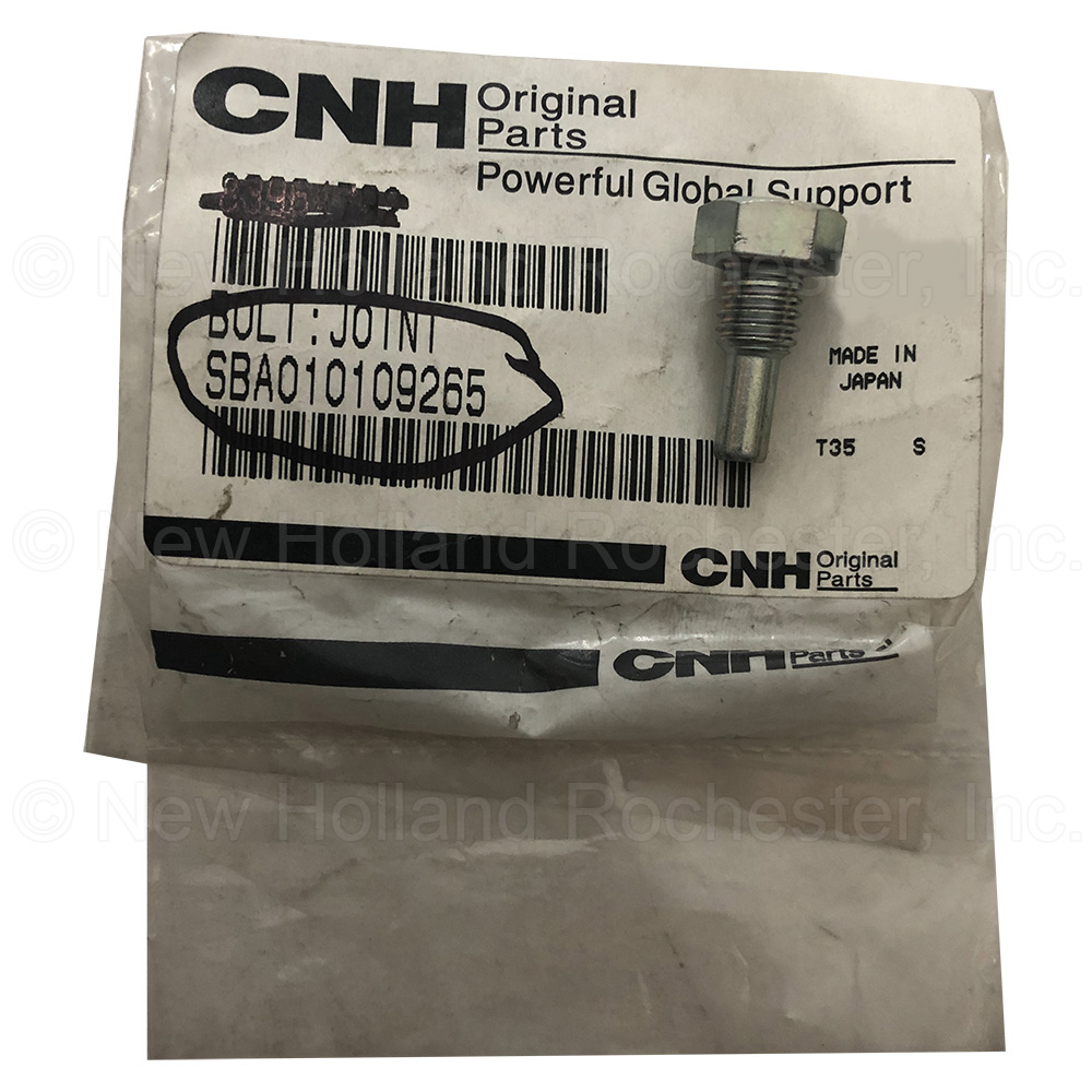 New Holland Bolt Part # SBA010109265