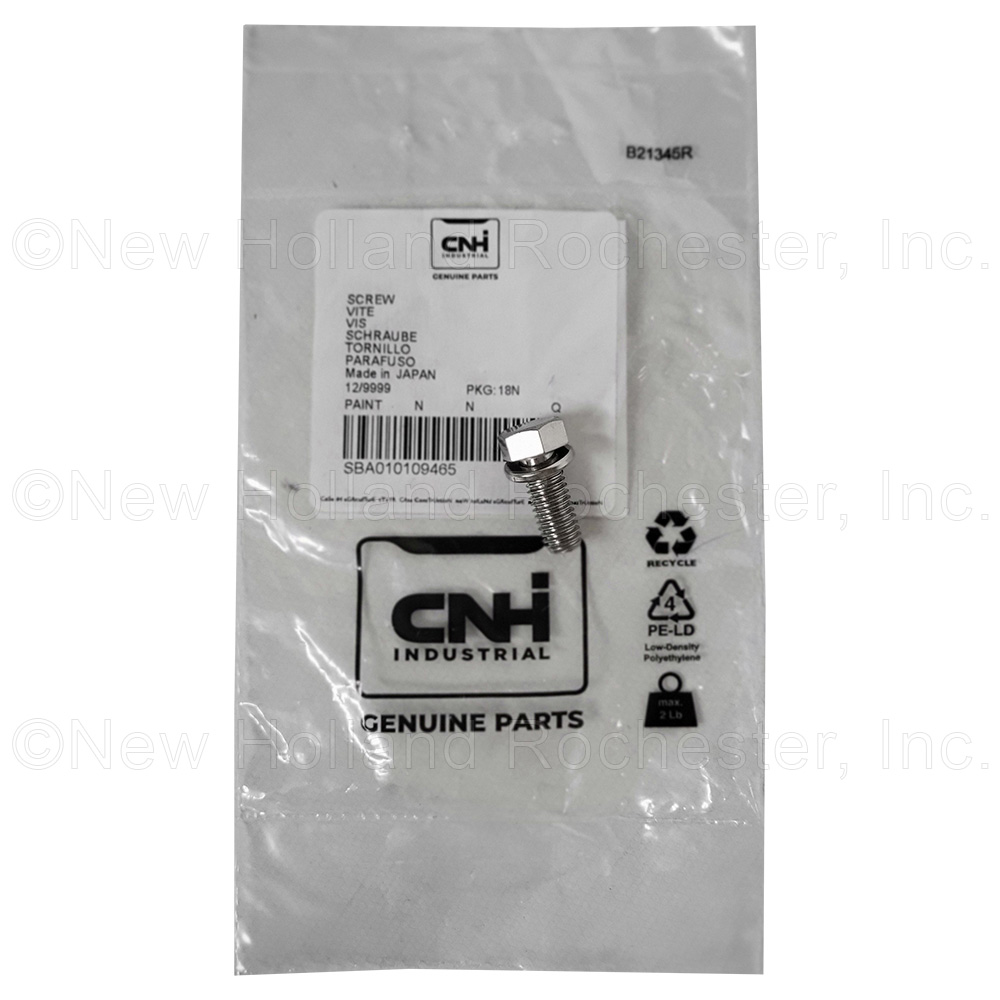 New Holland Screw Part # SBA010109465