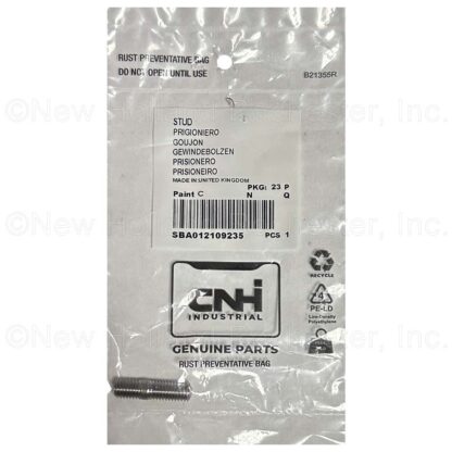 New Holland Stud Part # SBA012109235